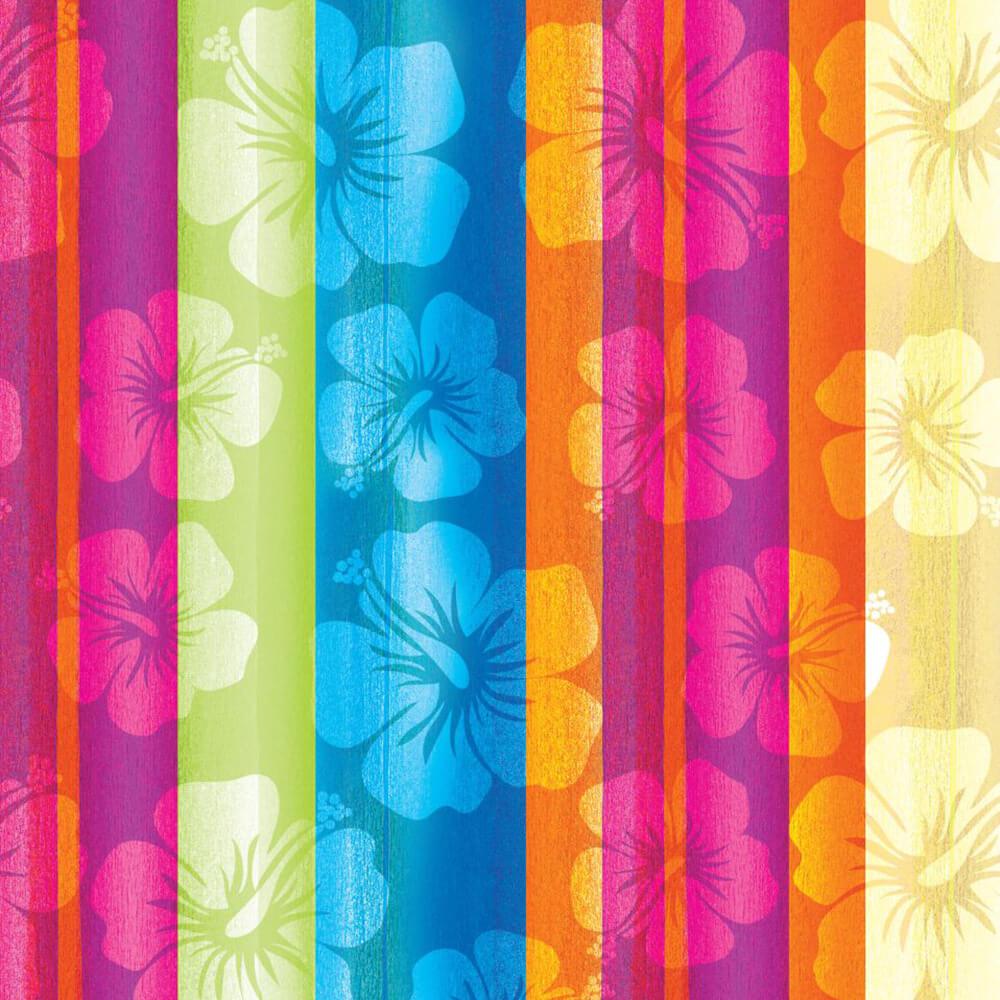 Plastic Tablecover Aloha Summer 54X108In 