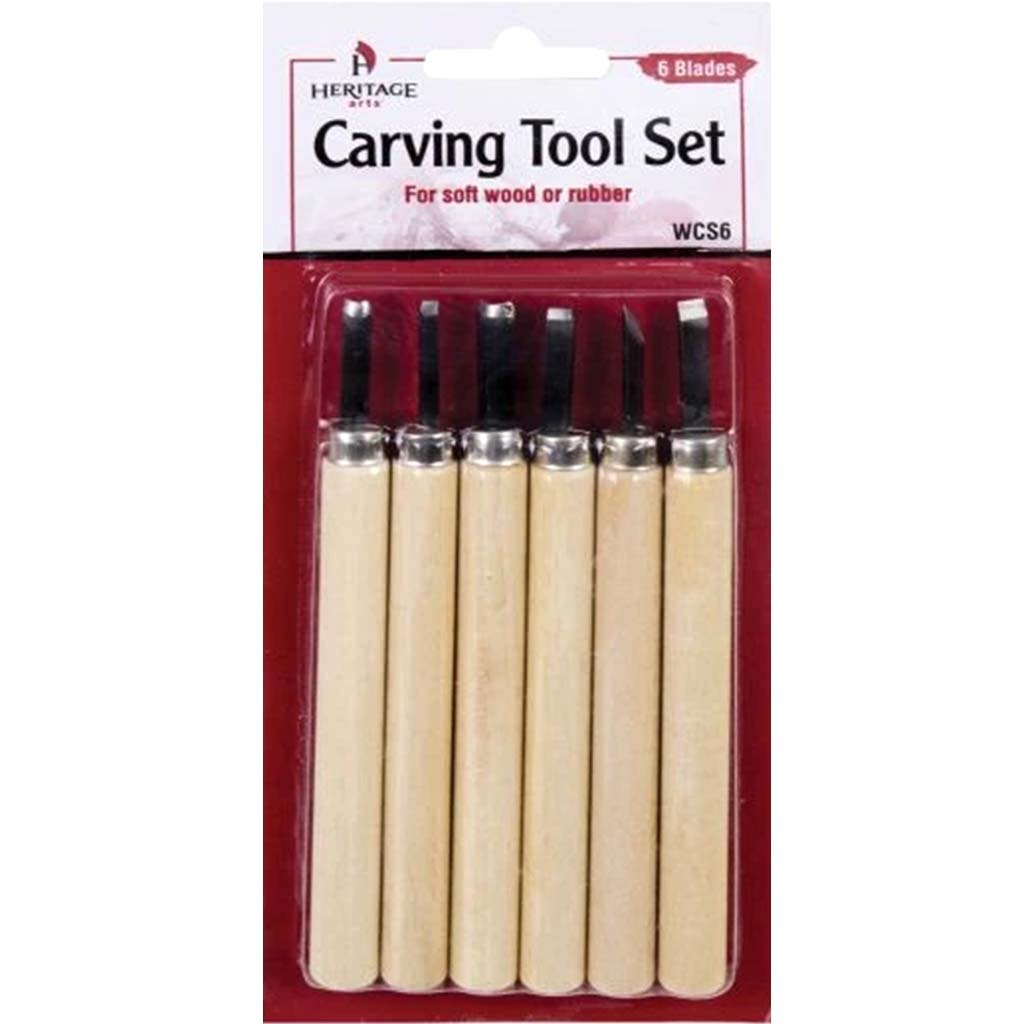 Carving Tool 6 Piece Set 