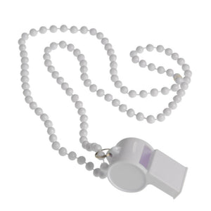 Whistle Bead Party Sports Noise Maker 32in Necklace