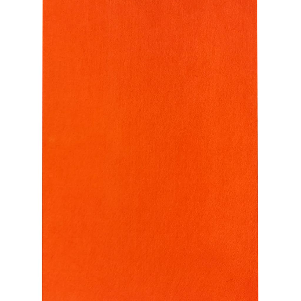 Felt Sheet 12 x 18in Tangerine