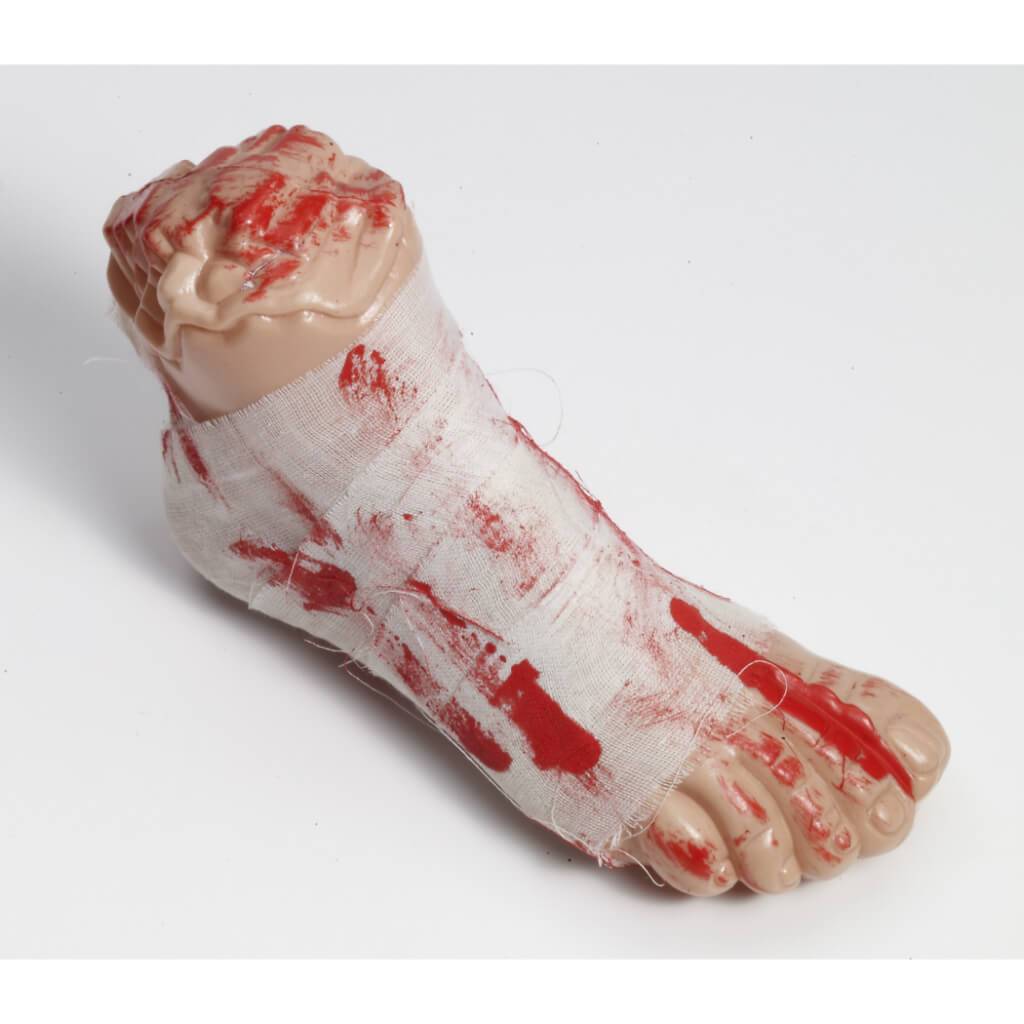 Bloody Bandage Foot