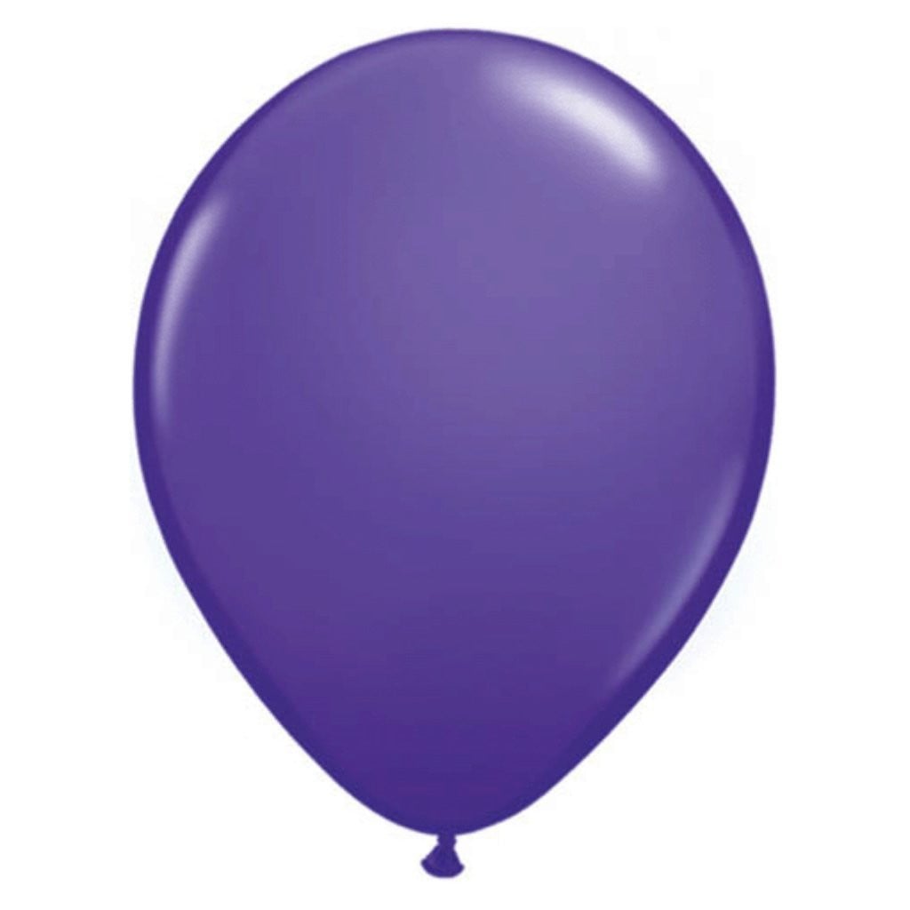 BALLOON PURPLE VIOLET 11IN