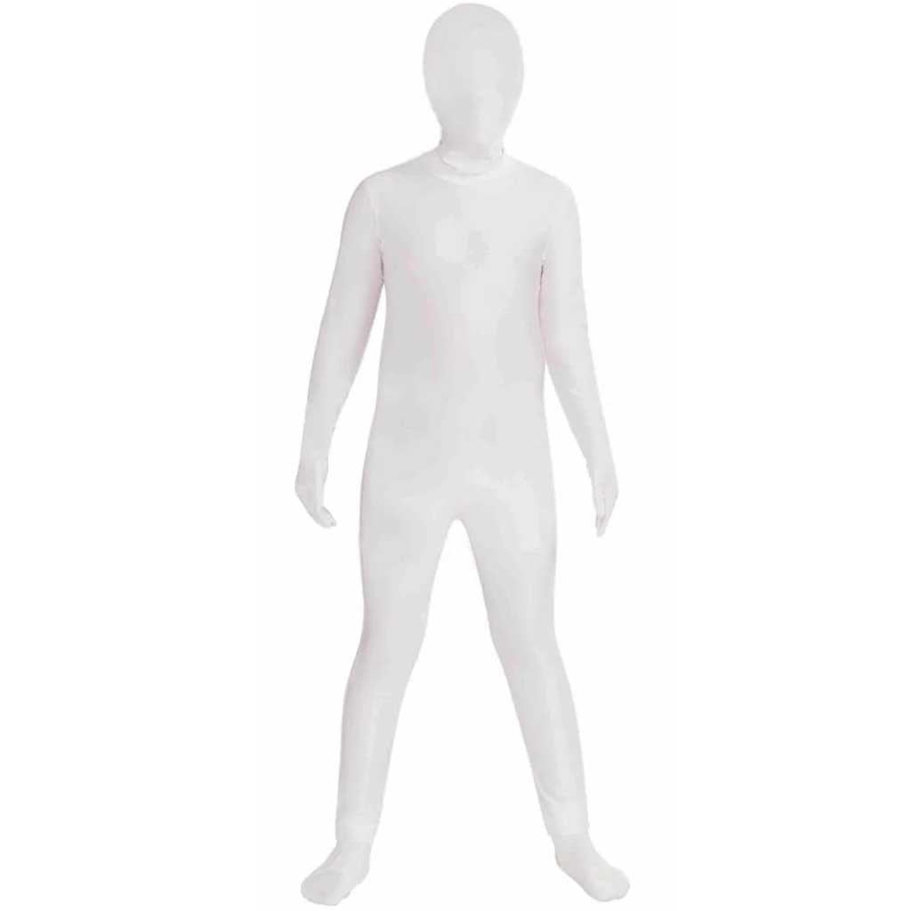 I&#39;m Invisible White Costume 8-10 Medium