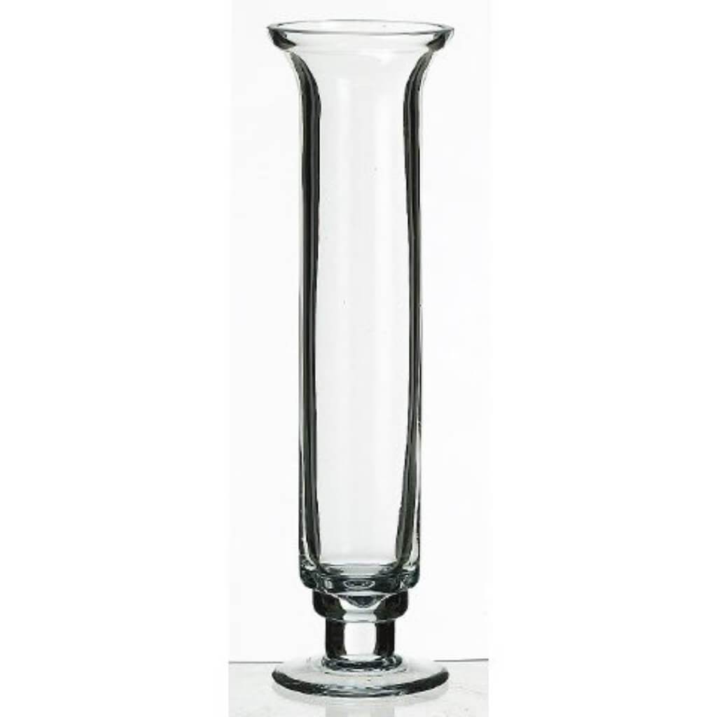 9.75"Hx2.75"D Glass Vase Cw 