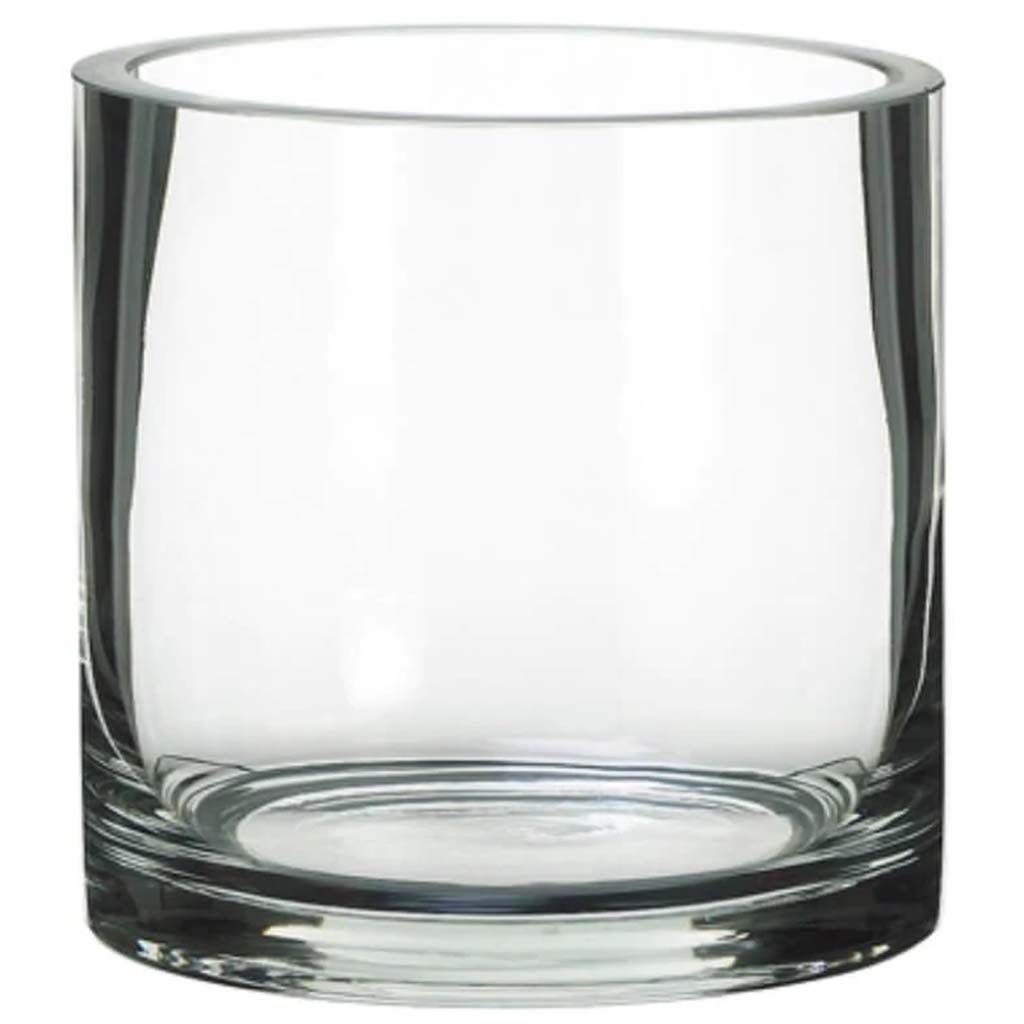 5.5&quot;Hx5.5&quot;D Glass Vase Cw 