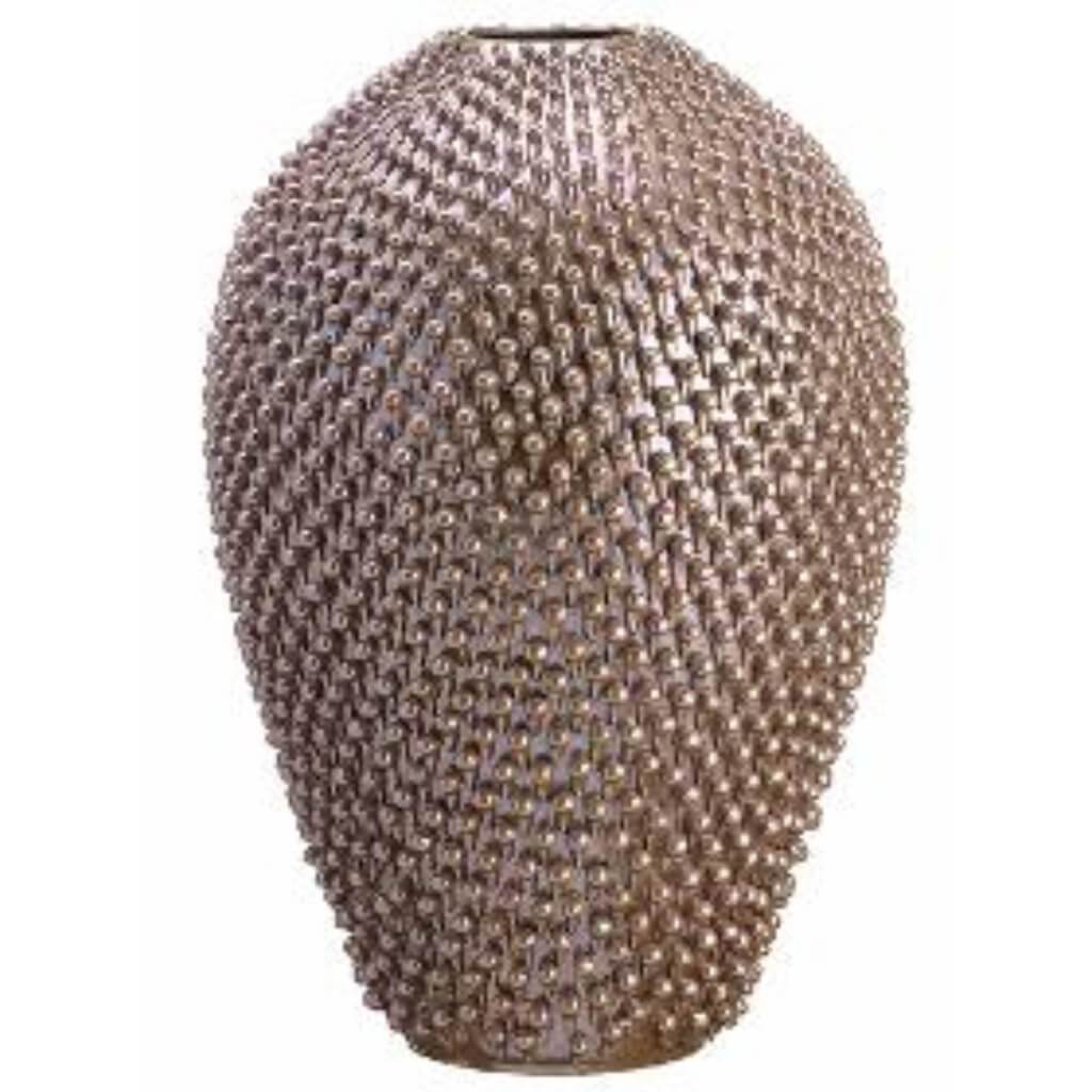 16.3D24"H Sea Urchin Cer.Vase 