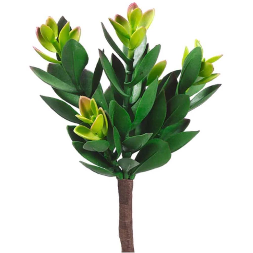 4.5"Succulent Pick Gr/Bu 