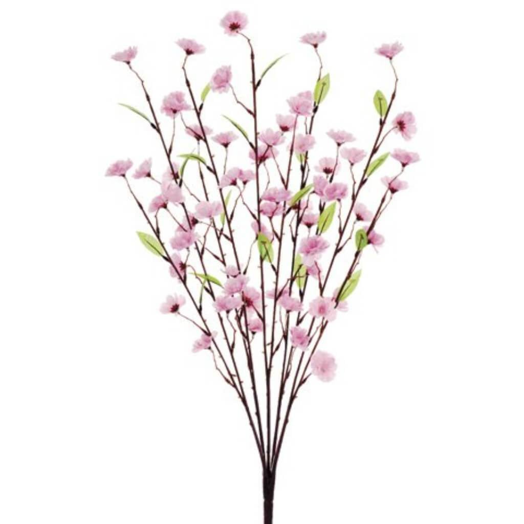 27&quot;Cherry Blossom Bush X10 Pk 