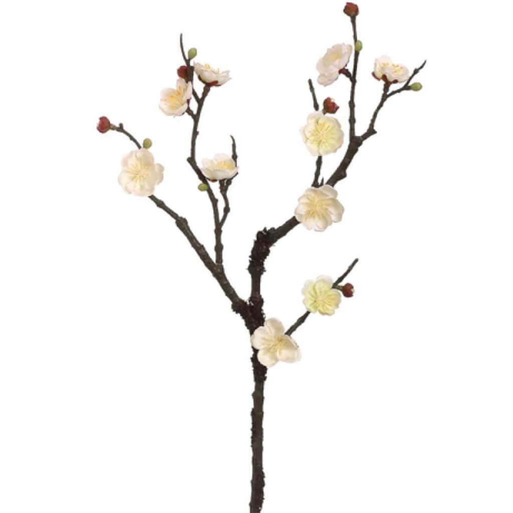 18"Plum Blossom Spray Cr 