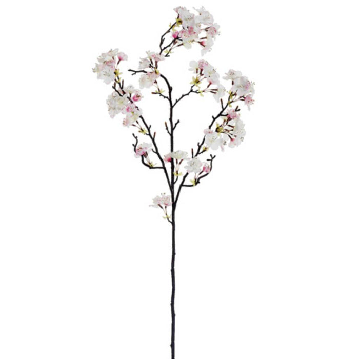 35"Apple Blossom Spray Pk/Cr 