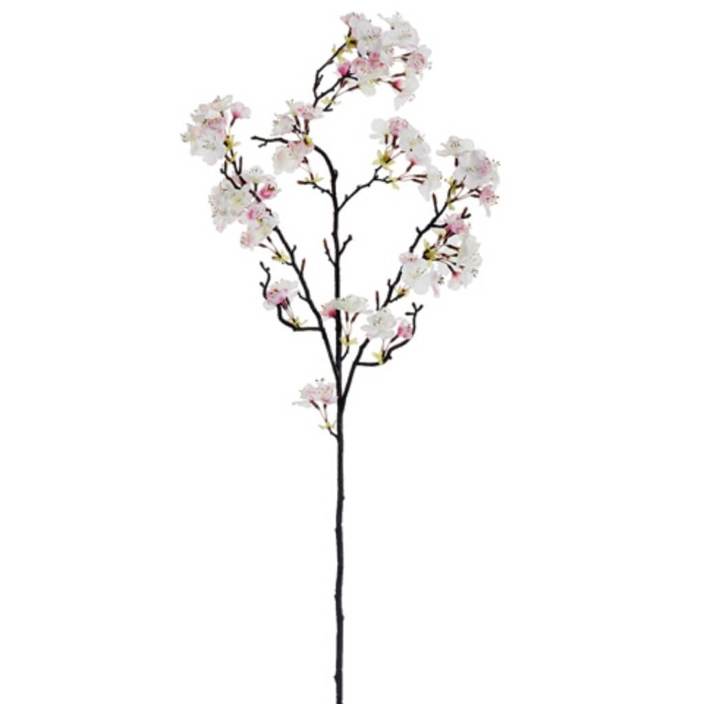 35"Apple Blossom Spray Pk/Cr 