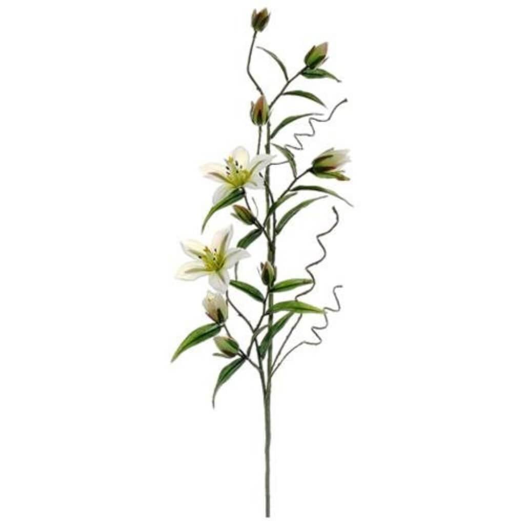 37"Clematis Spray Cr/Gr 