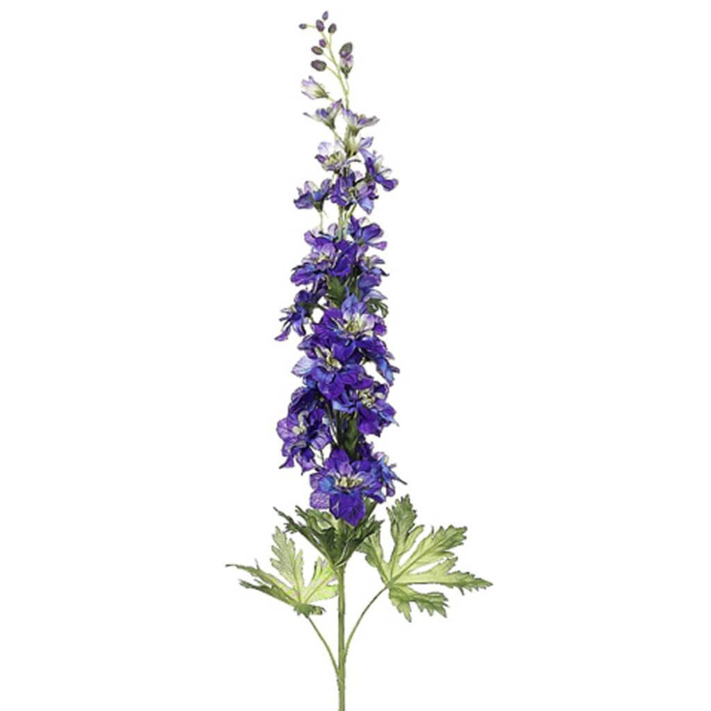 32"Delphinium Spray Pu/Tt 