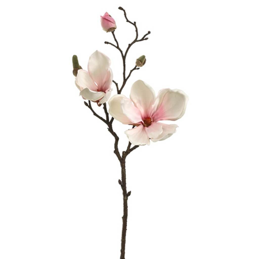 19"Magnolia Spray Pk/Bs 