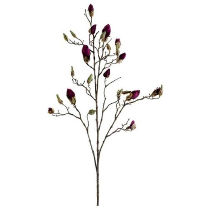44"Magnolia Bud Spray Pu 