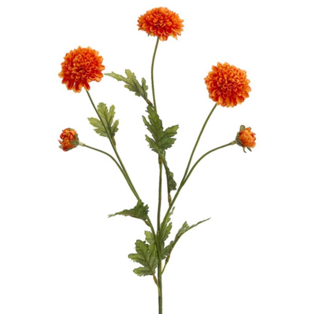 27&quot;Pompon Mum Spray Or 