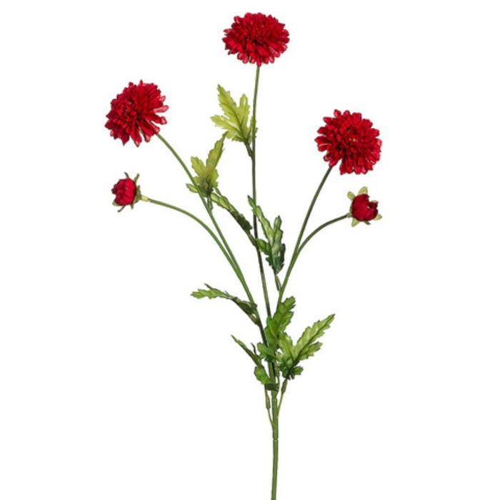 27"Pompon Mum Spray Re 