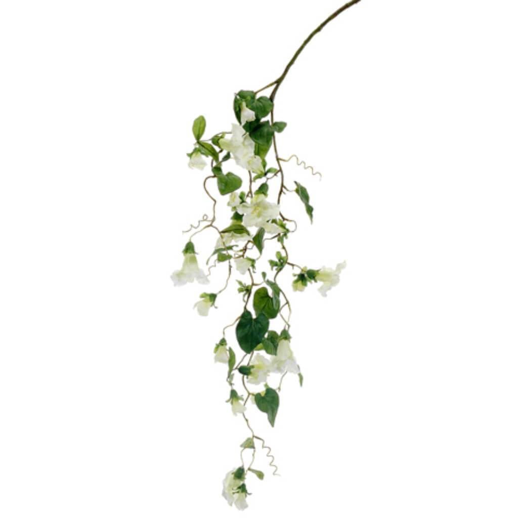 48"Hanging Petunia Spray Cr/Gr 