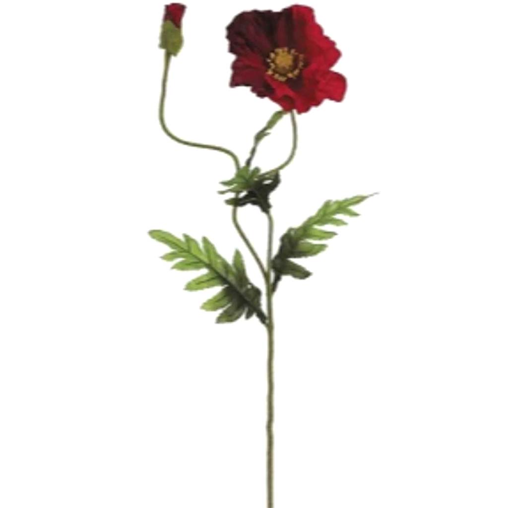 28"Poppy Spray X2 1F1B Re/Bc 