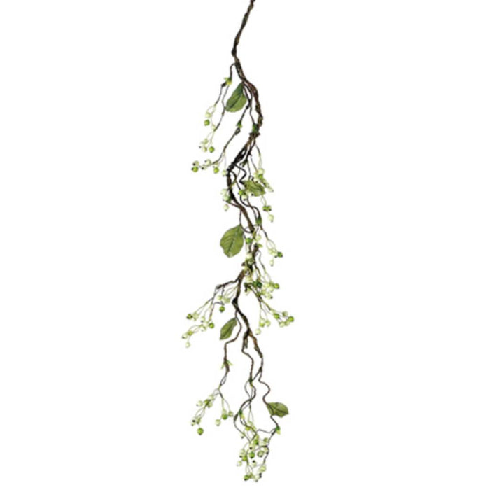 43"Spring Berry Garland Gr/Cr 