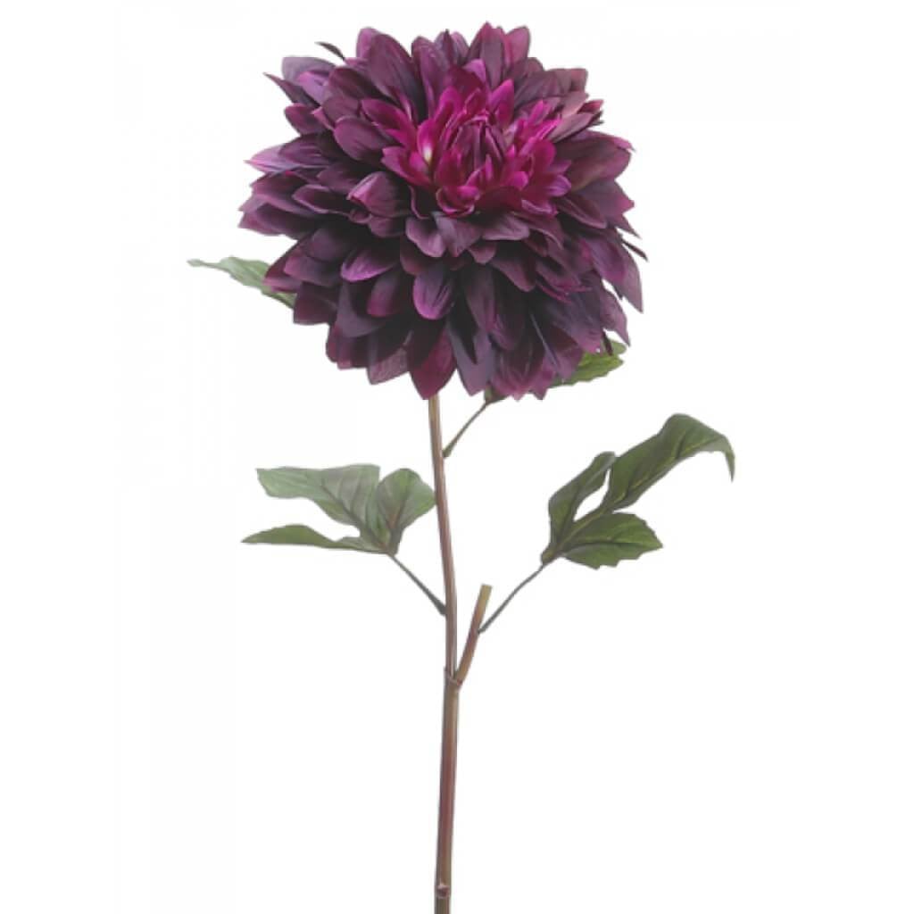 25.5"Dinner Plate Dahlia Spray 