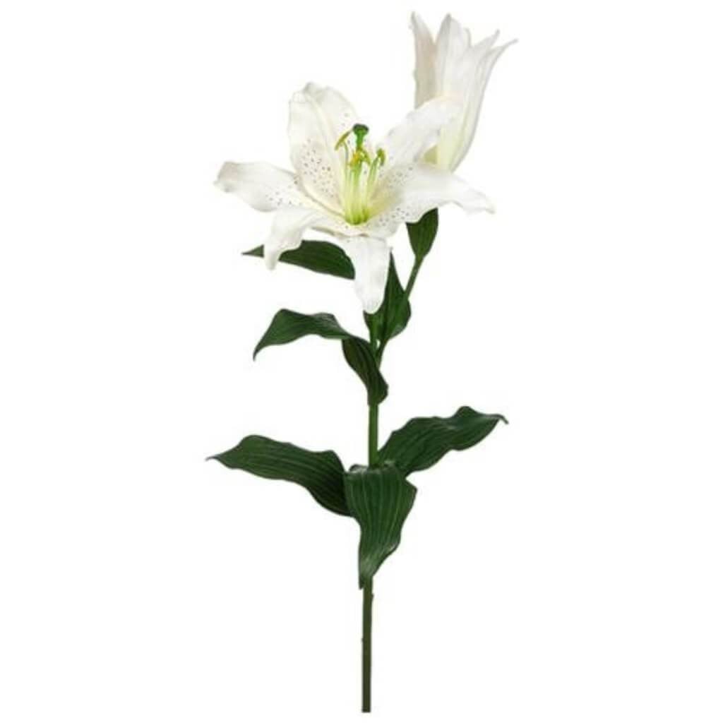 37"Oriental Lily Spray Cr 
