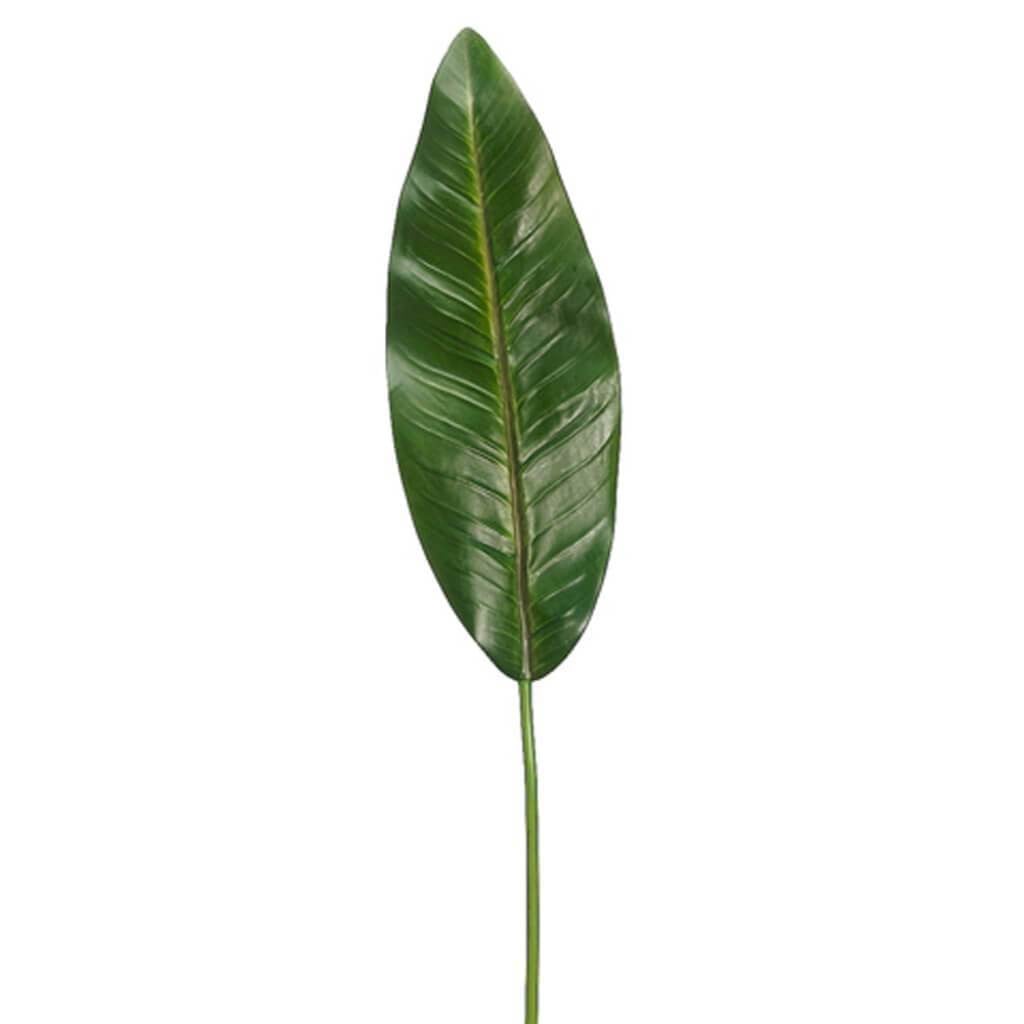 37"Bird Of Paradise Leaf Spray 