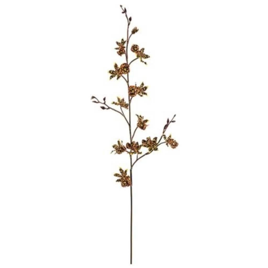 44"Orchid Spray Br/Ye 