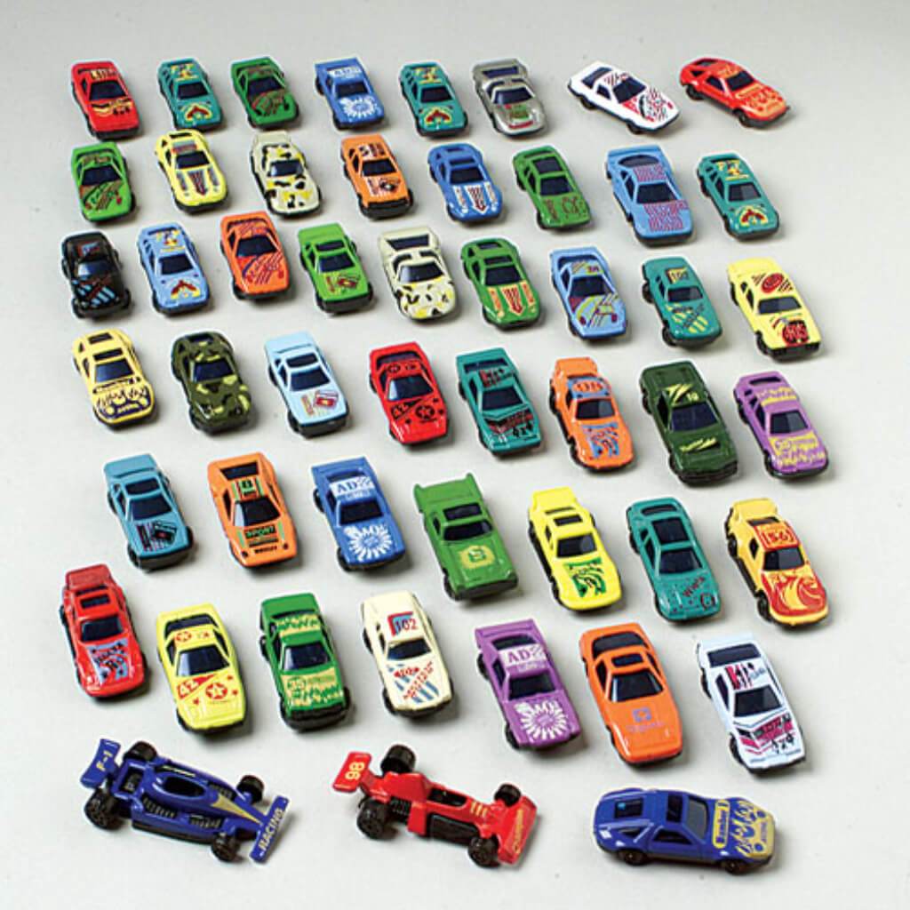 Toy Race Car Set 50pc 