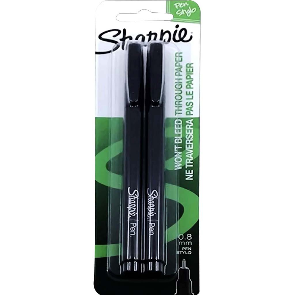 SHARPIE PEN BLACK 