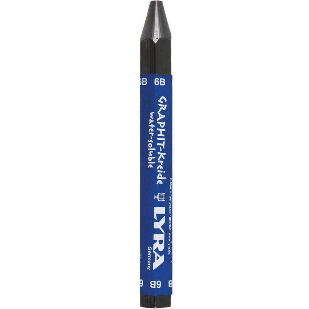 Graphite Crayons Water Soluble 6B