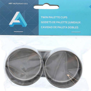 Palette Cup Stainless Steel 2pc