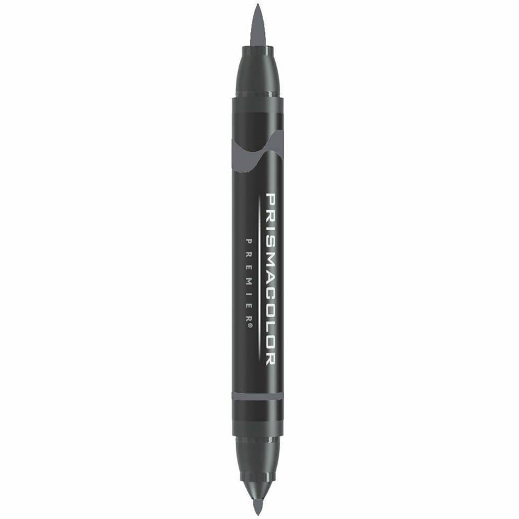 Art Markers Chisel-Fine Double-Ended Markers Neutral Gray