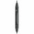 Art Markers Chisel-Fine Double-Ended Markers Neutral Gray