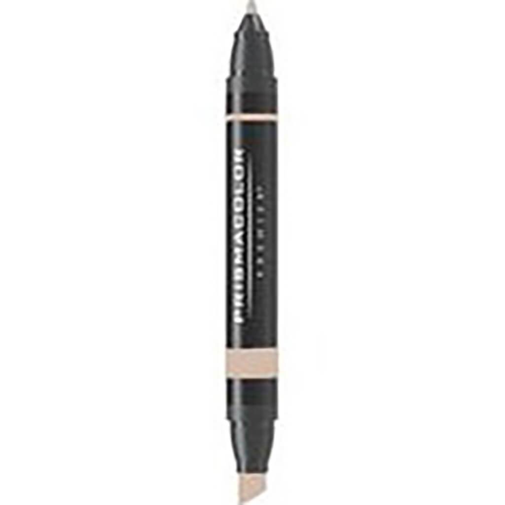 Prismacolor Premier Double-Ended Chisel Fine Markers Light Umber