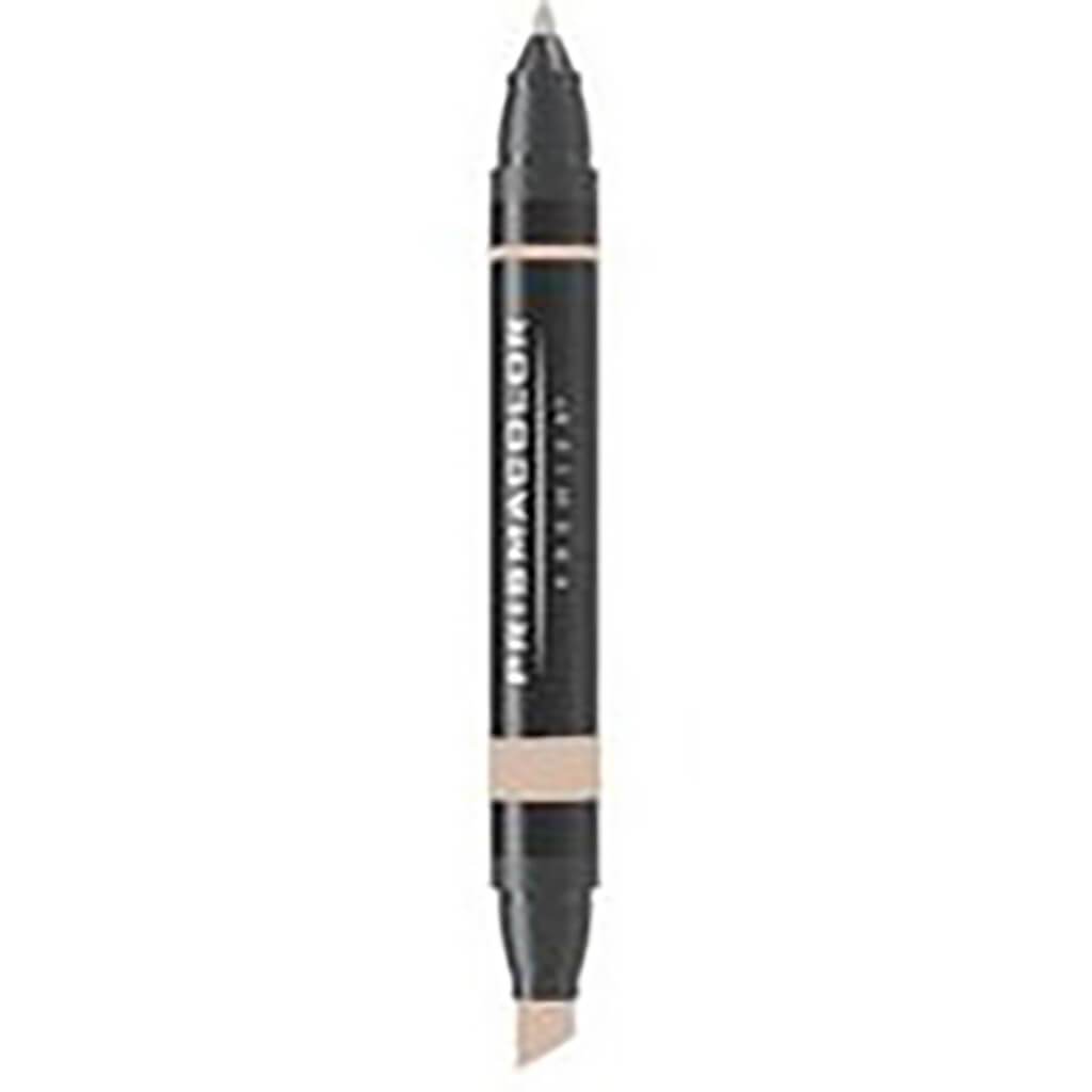 Prismacolor Premier Double-Ended Chisel Fine Markers Light Umber