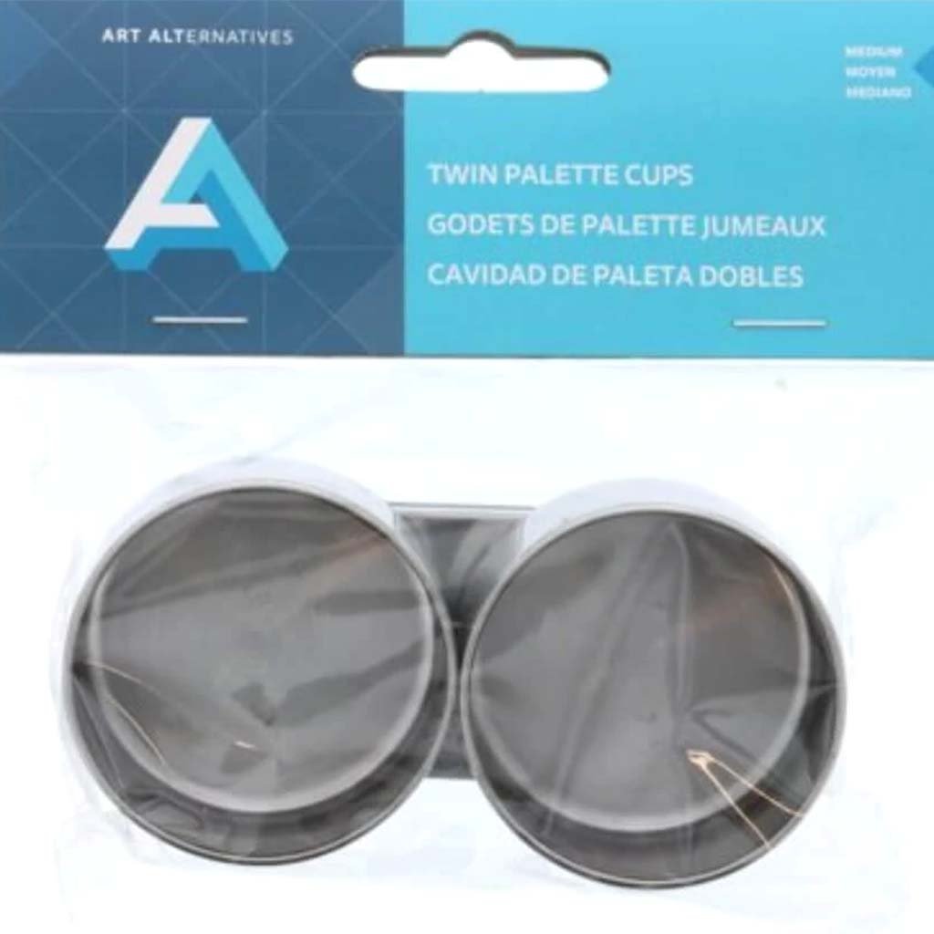 Palette Cup Stainless Steel with Lid 2pc