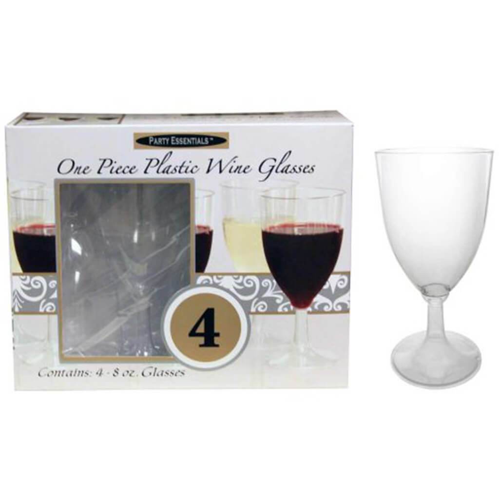 Wine Glasses Box Set of 4, 8oz