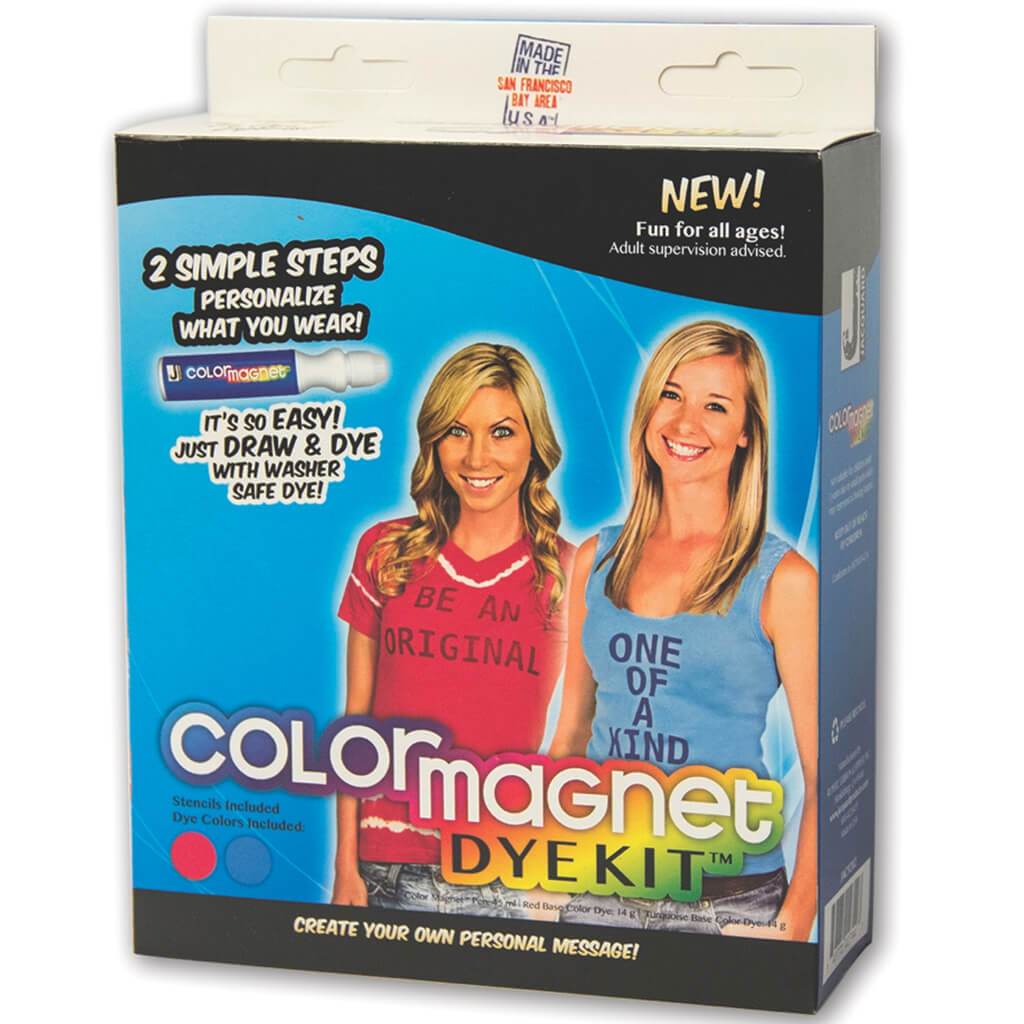 Color Magnet Dye Kit Red/Turquoise