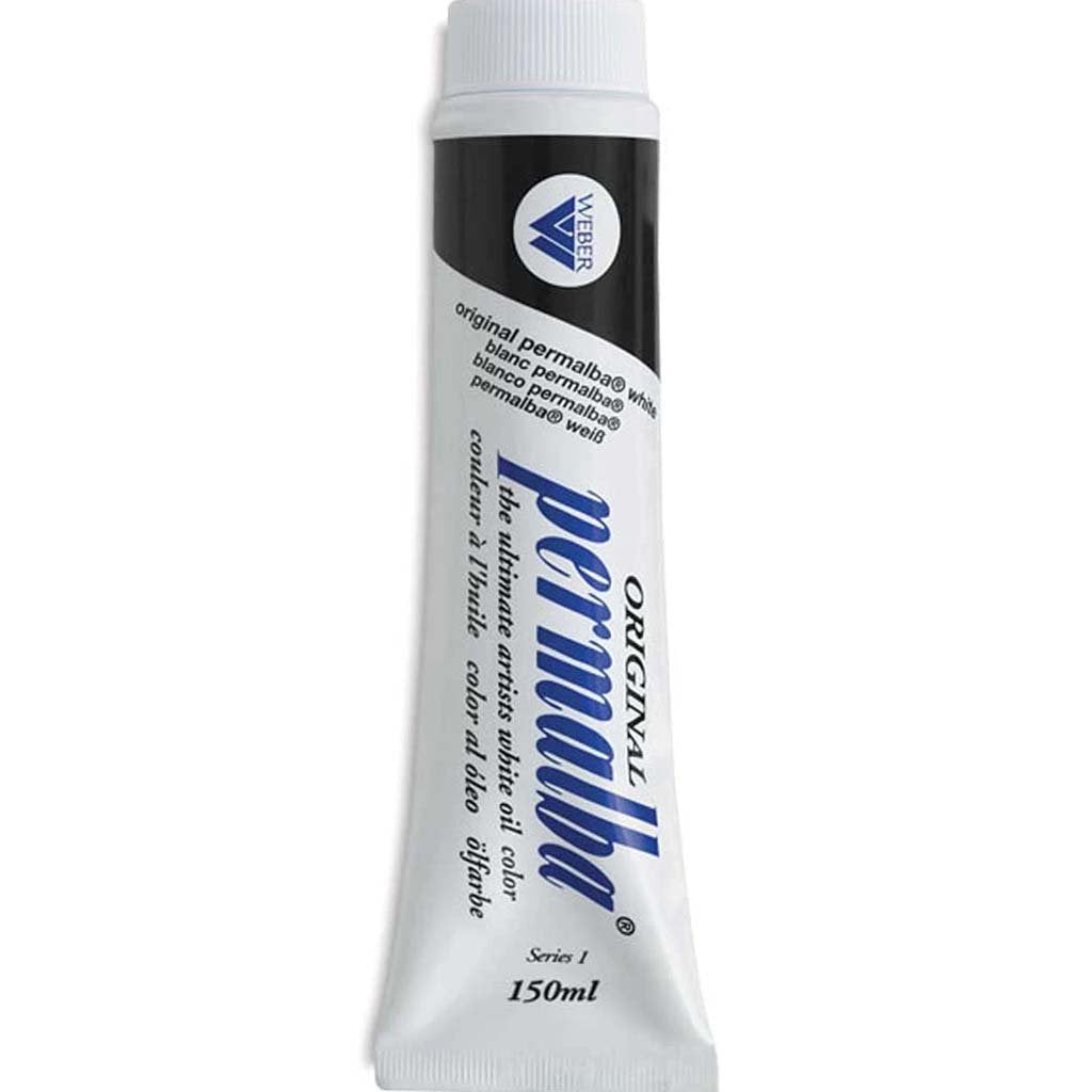 Permalba Oil Color Paint White 150ml