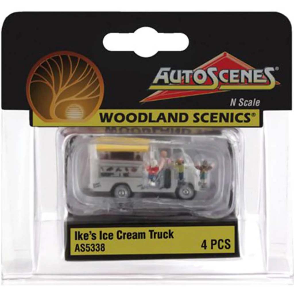 Vehicle Ike's Ice Cream Truck - N Scale 