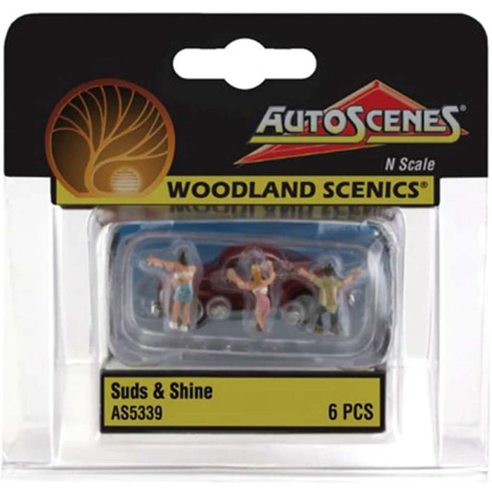 Vehicle Suds & Shine - N Scale 