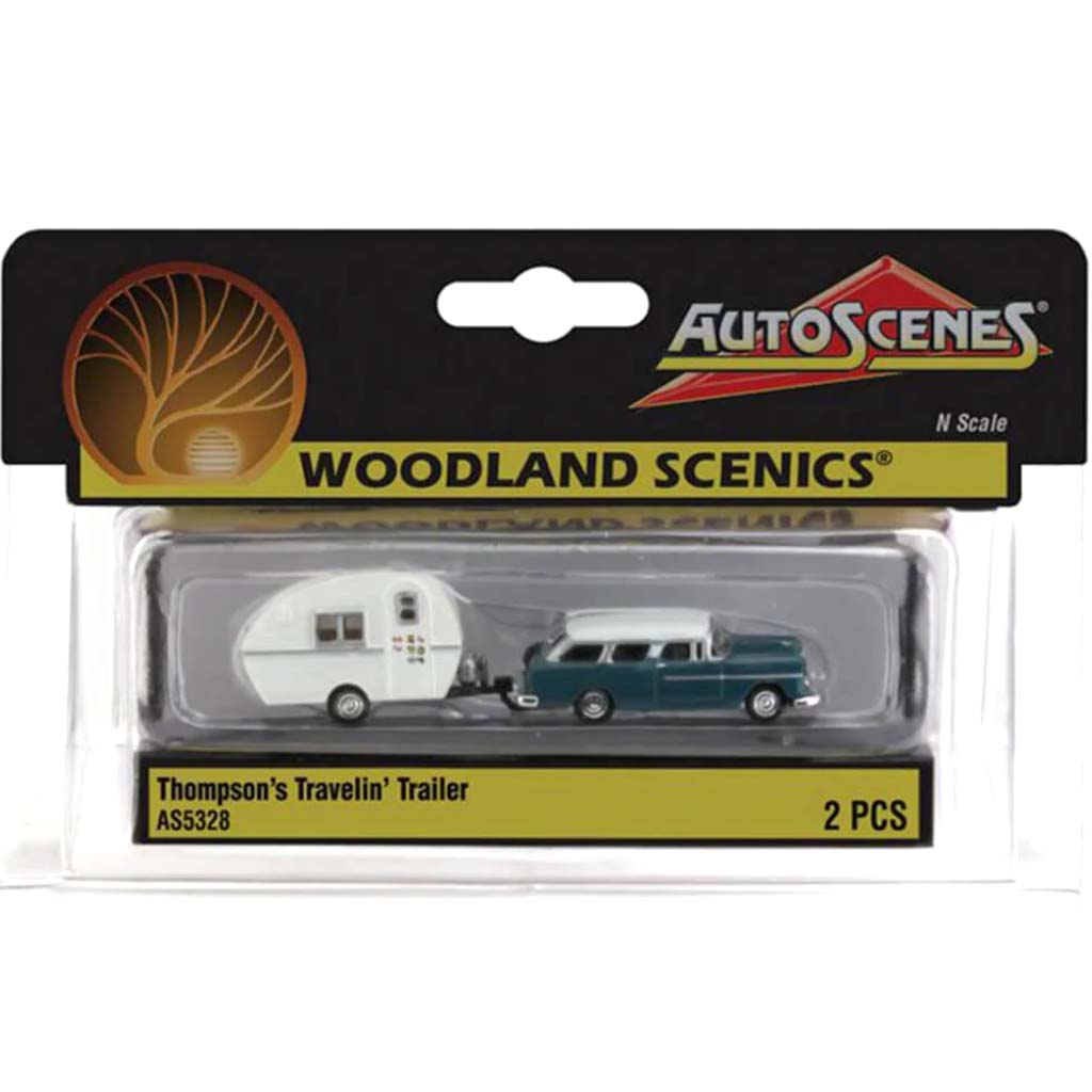 Vehicle Thompson's Travelin' Trailer - N Scale
