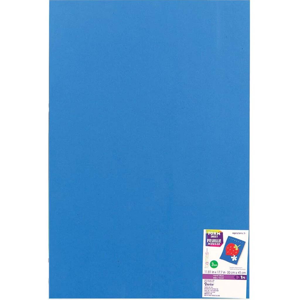 FOAM SHEET 3MM R.BLUE 