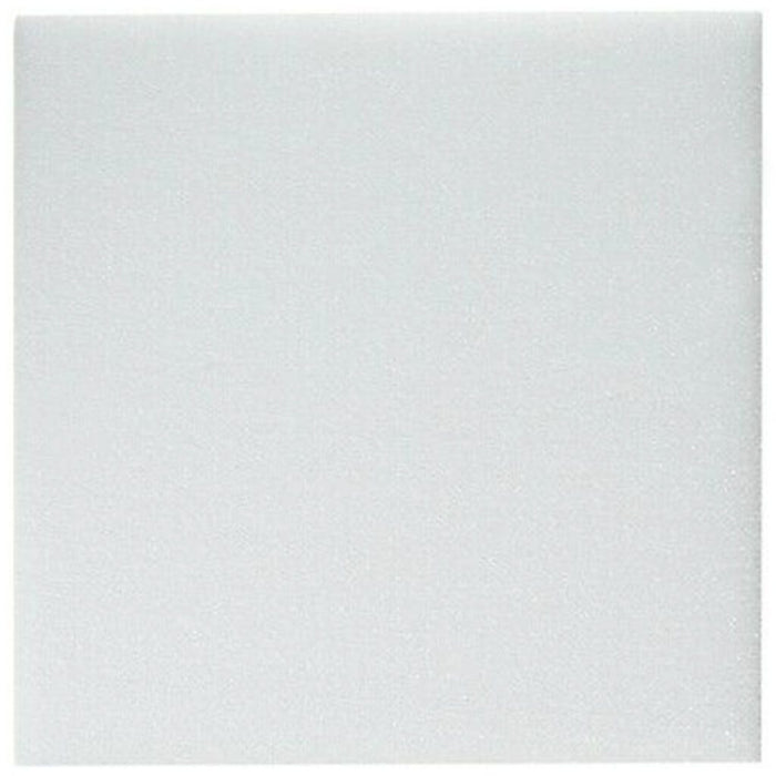 Styrofoam Block 12x12x1/2in White