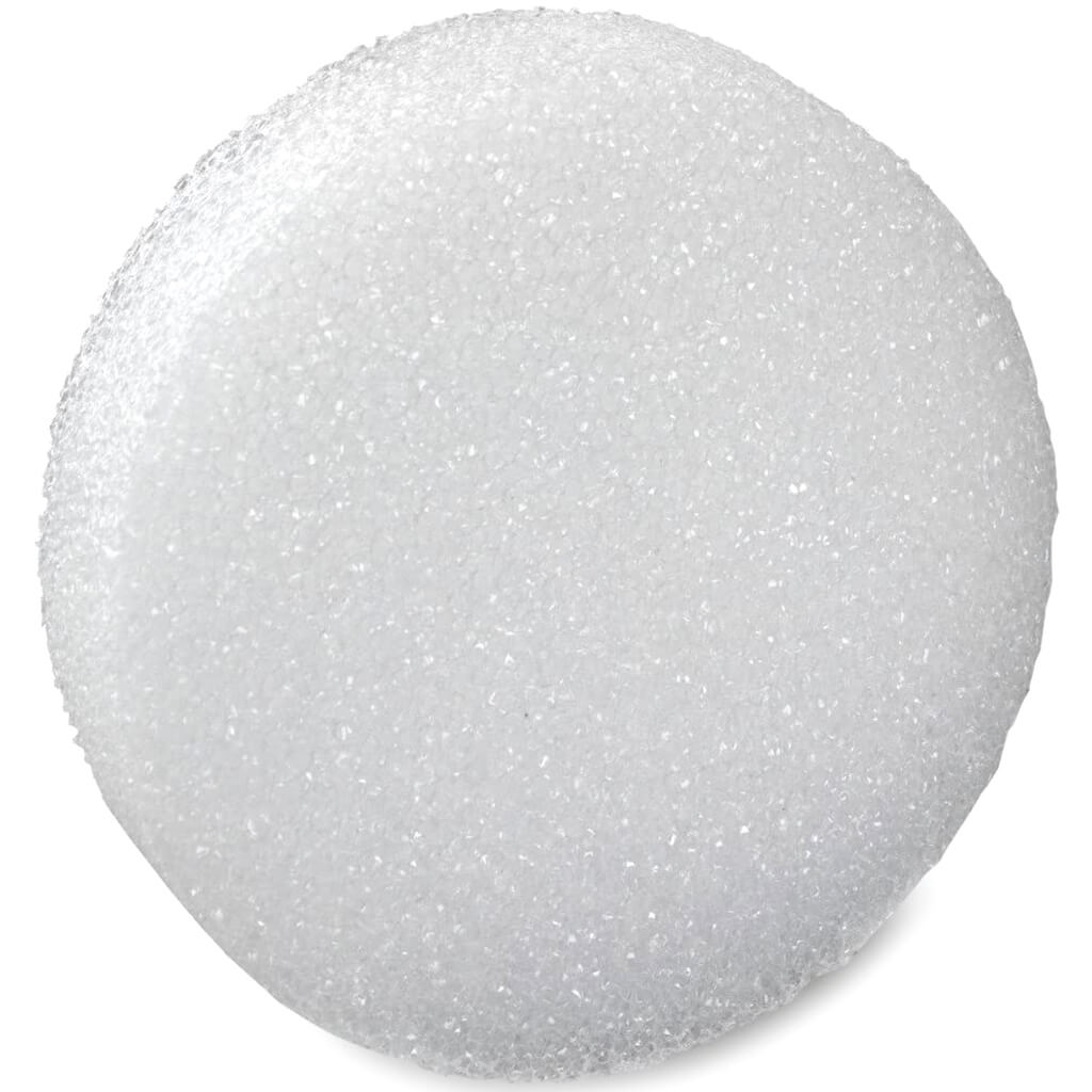 Styrofoam Disc 12x2in White