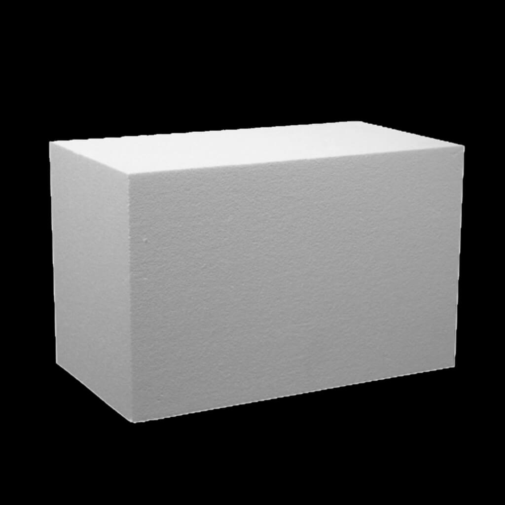 Styrofoam Block 4x4x18in White