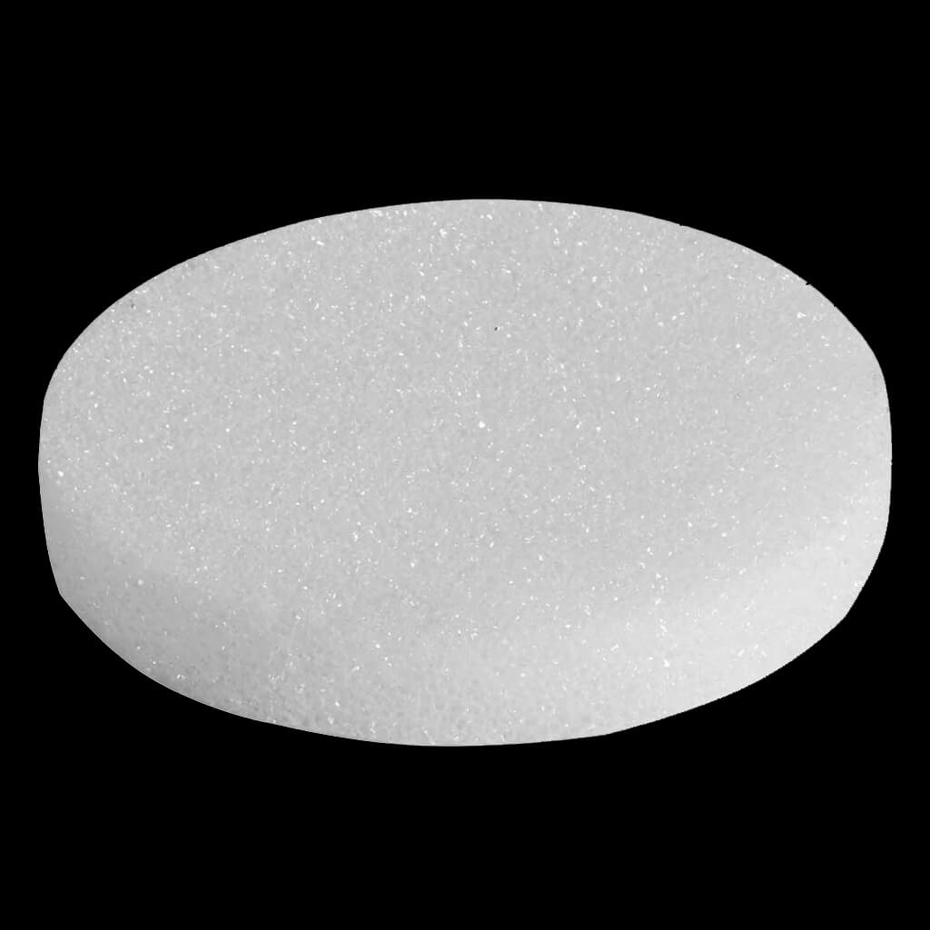 Styrofoam Disc 7-1/2x1-1/4 White