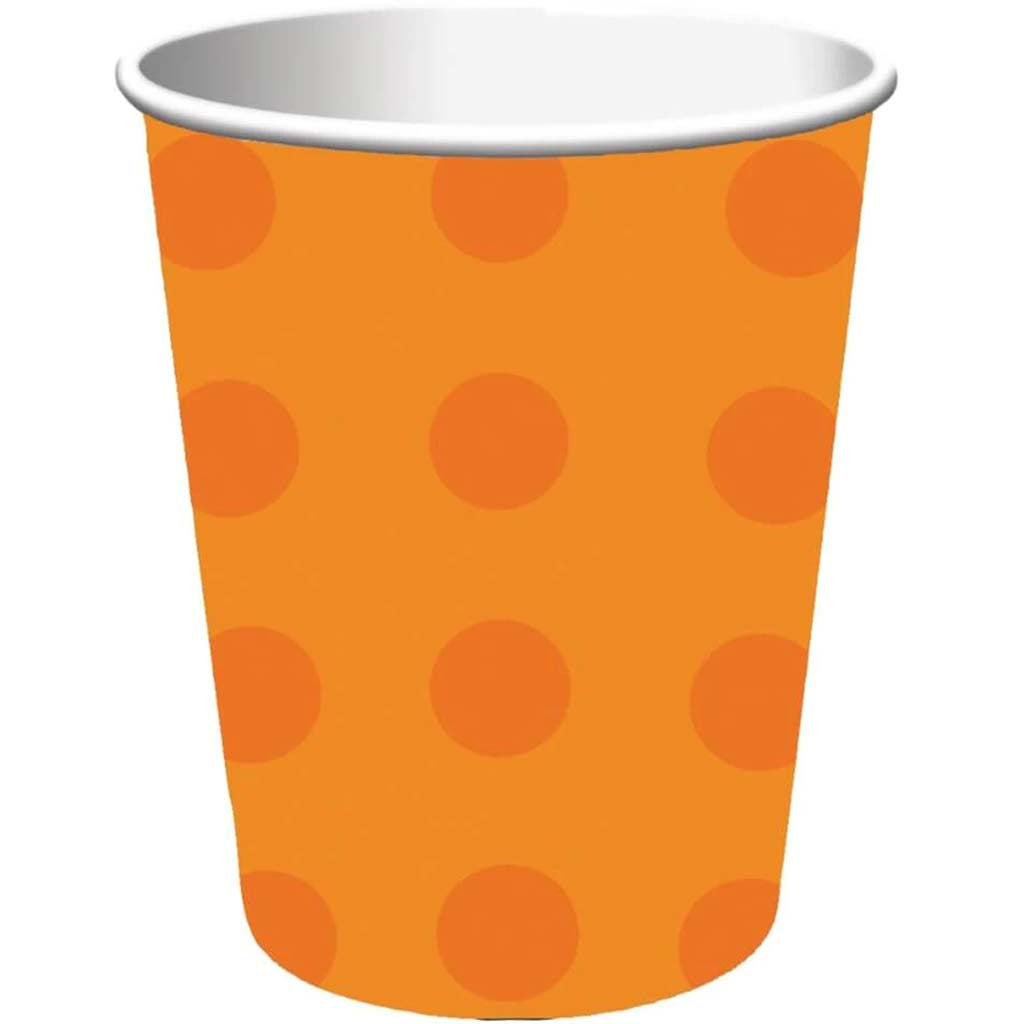 Tonal Dots, Paper Cups 9oz 8ct 