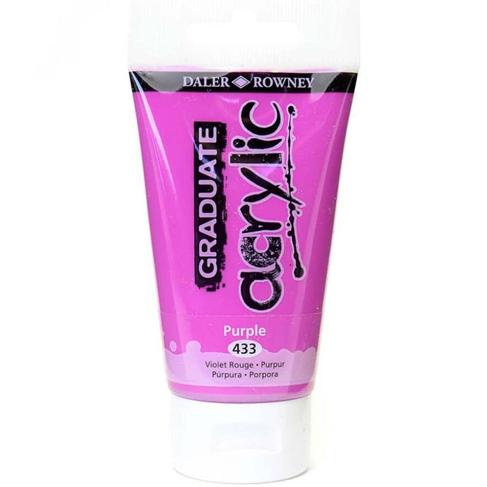 Daler Rowney Graduate Acrylic Paint Tube 75ml